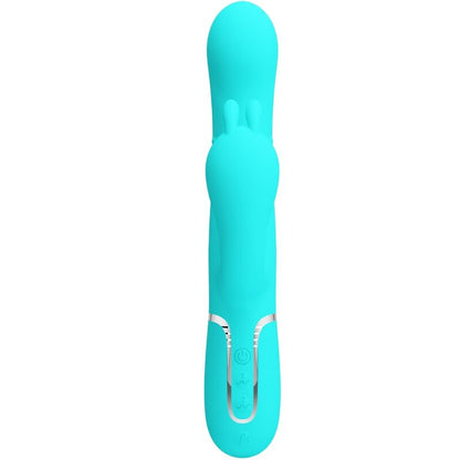 Cammy 4 In 1 Multifunction Tripple Rabbit Vibrator Blue | Niks.fi verkkokauppa