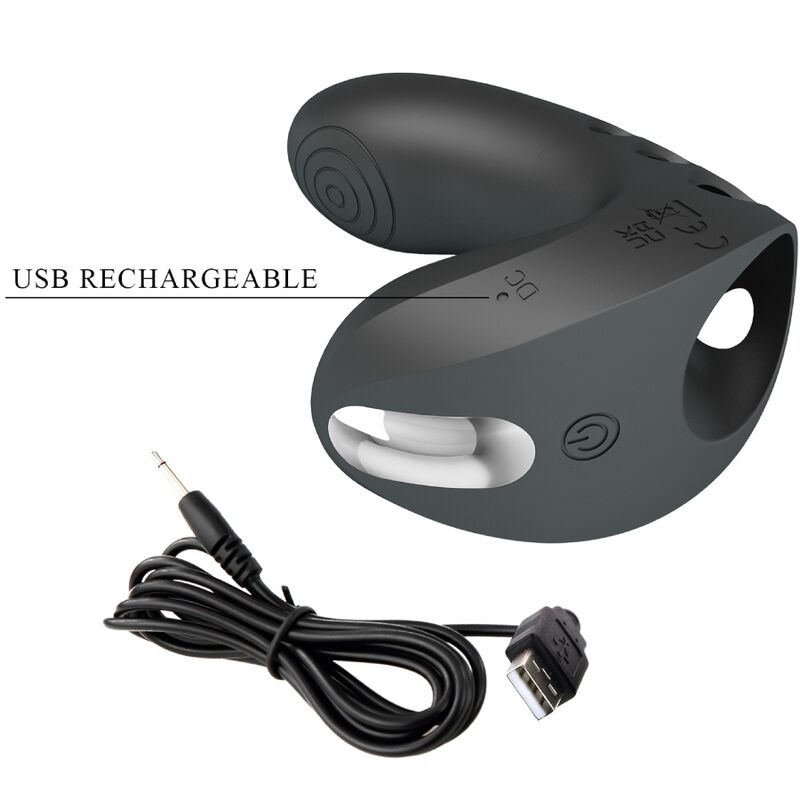 Camelia Finger Vibrator 7 Vibrations Black | Niks.fi verkkokauppa