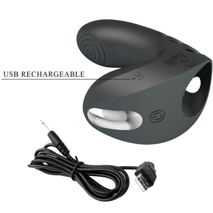 Camelia Finger Vibrator 7 Vibrations Black | Niks.fi verkkokauppa