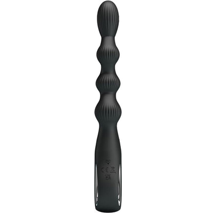Federer Anal Vibrator 12 Vibrations Black | Niks.fi verkkokauppa