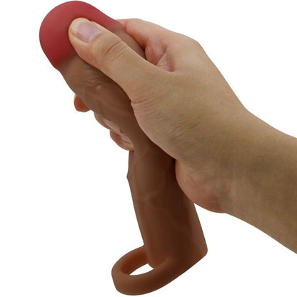 Hani Penis Sleeve With 5 Cm Extension Mulatto | Niks.fi verkkokauppa