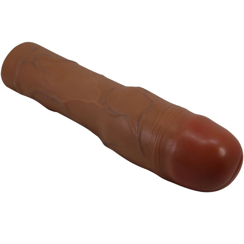 Kylian Penis Sleeve With 7.6 Cm Extension Mulatto | Niks.fi verkkokauppa