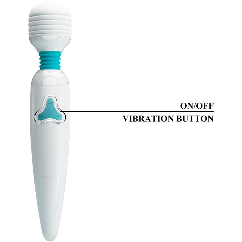 Cloud Wand Vibrator 7 Vibrations White | Niks.fi verkkokauppa