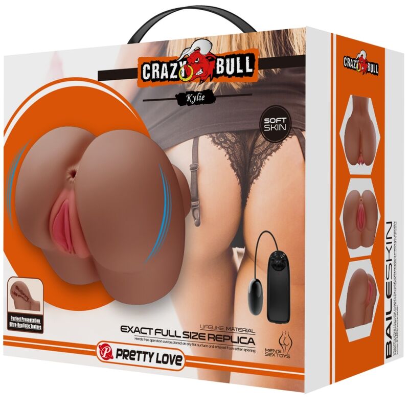 Kylie Ass Vibrator With Realistic Vagina And Anus Flesh Remote Control | Niks.fi verkkokauppa