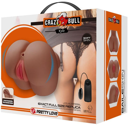 Kylie Ass Vibrator With Realistic Vagina And Anus Flesh Remote Control | Niks.fi verkkokauppa