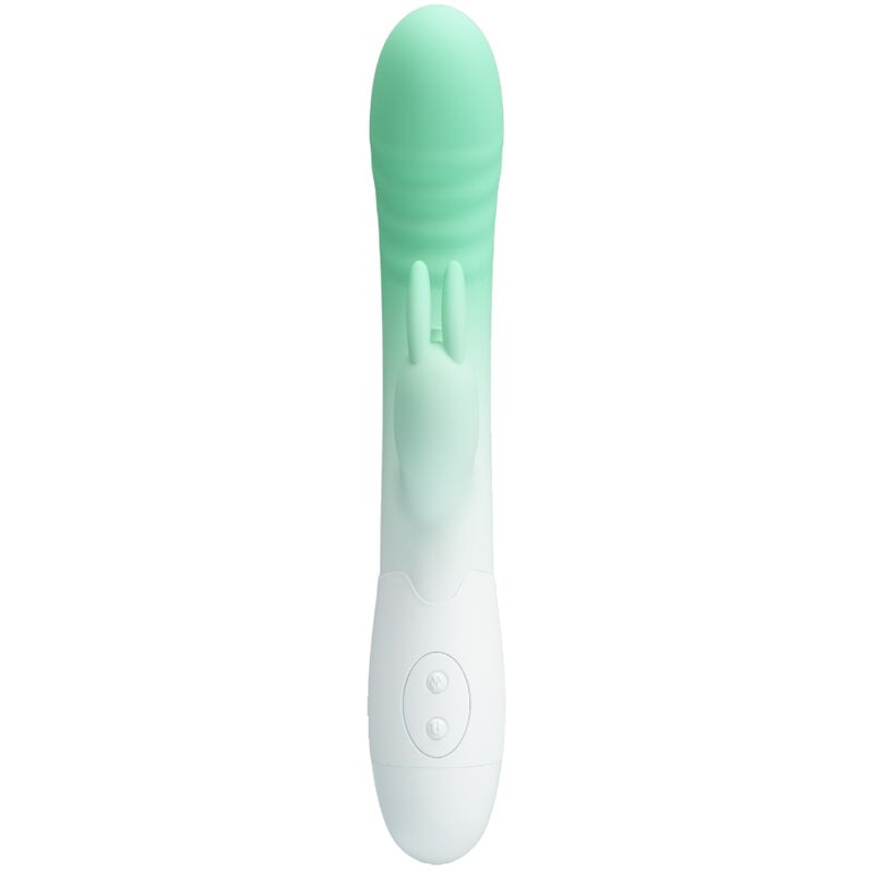 Cerberus Rabbit Vibrator 3O Vibrations Green | Niks.fi verkkokauppa