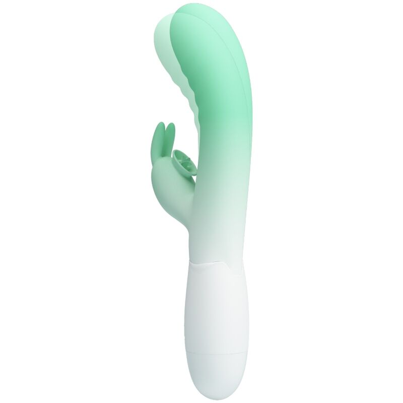 Cerberus Rabbit Vibrator 3O Vibrations Green | Niks.fi verkkokauppa