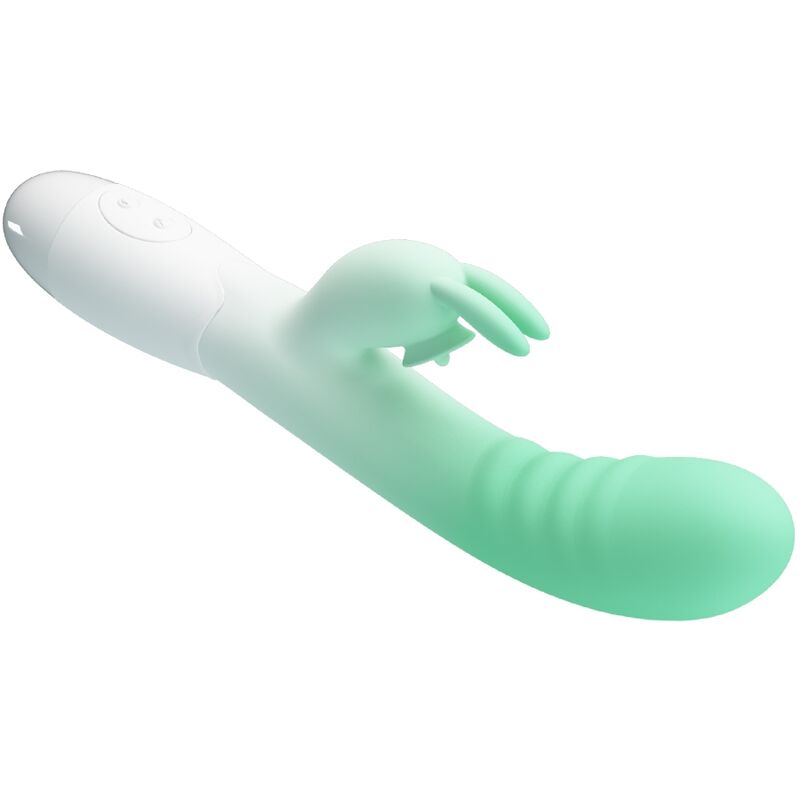 Cerberus Rabbit Vibrator 3O Vibrations Green | Niks.fi verkkokauppa