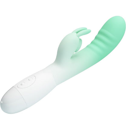 Cerberus Rabbit Vibrator 3O Vibrations Green | Niks.fi verkkokauppa