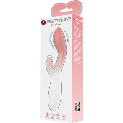 Brighty G-Spot Vibrator + Clitoris Stimulator 30 Vibrations Pink | Niks.fi verkkokauppa