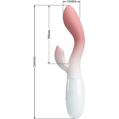 Brighty G-Spot Vibrator + Clitoris Stimulator 30 Vibrations Pink | Niks.fi verkkokauppa