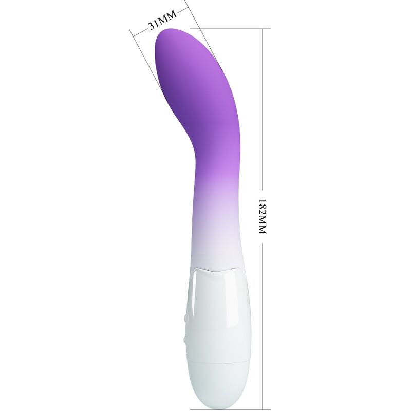 Bishop G-Spot Vibrator 30 Vibrations Purple | Niks.fi verkkokauppa