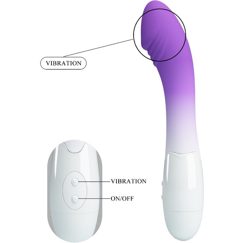 Elemental G-Spot Vibrator 30 Vibrations Purple | Niks.fi verkkokauppa