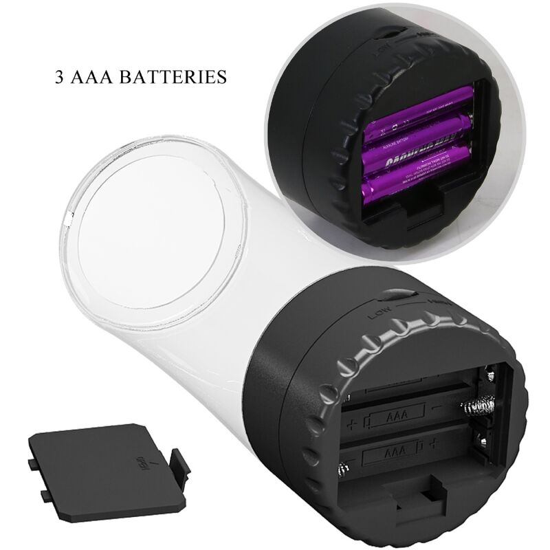 Tamara Male Masturbator Multi-Speed Vibrator Black | Niks.fi verkkokauppa