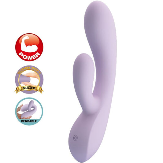 Rosolyn Rabbit Vibrator 10 Vibrations Purple | Niks.fi verkkokauppa