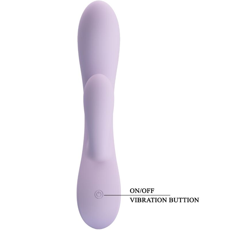 Rosolyn Rabbit Vibrator 10 Vibrations Purple | Niks.fi verkkokauppa