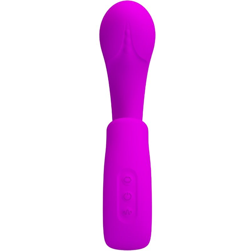 Sibel Sibel G-Spot Vibrator + Clitoris Stimulator 10 Vibrations Purple | Niks.fi verkkokauppa