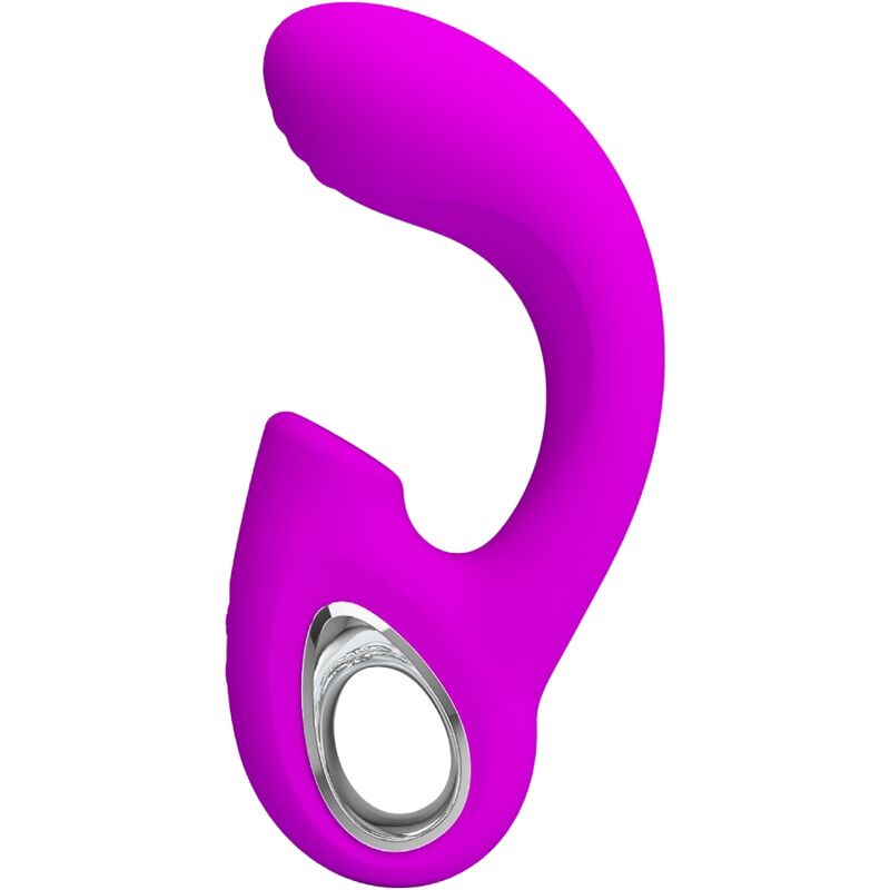 Sibel Sibel G-Spot Vibrator + Clitoris Stimulator 10 Vibrations Purple | Niks.fi verkkokauppa