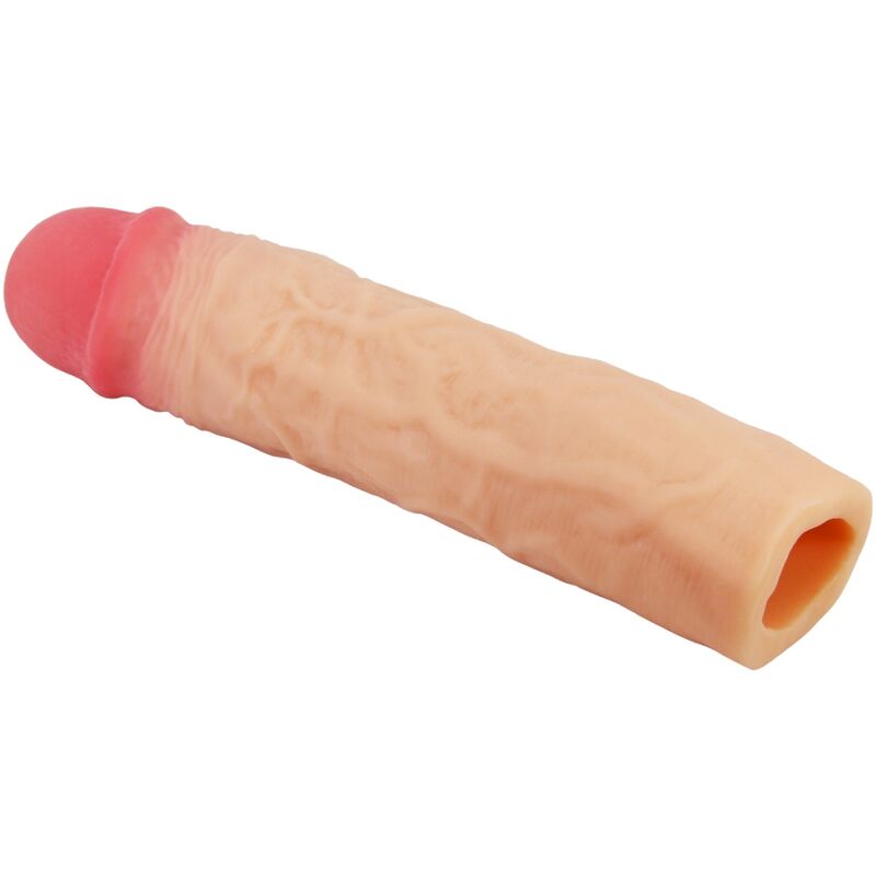 Derek Penis Sleeve With 7.6 Cm Extension Flesh | Niks.fi verkkokauppa