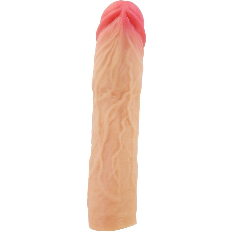 Derek Penis Sleeve With 7.6 Cm Extension Flesh | Niks.fi verkkokauppa