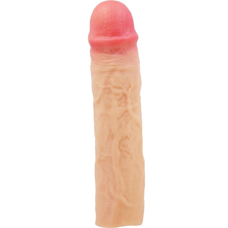 Derek Penis Sleeve With 7.6 Cm Extension Flesh | Niks.fi verkkokauppa