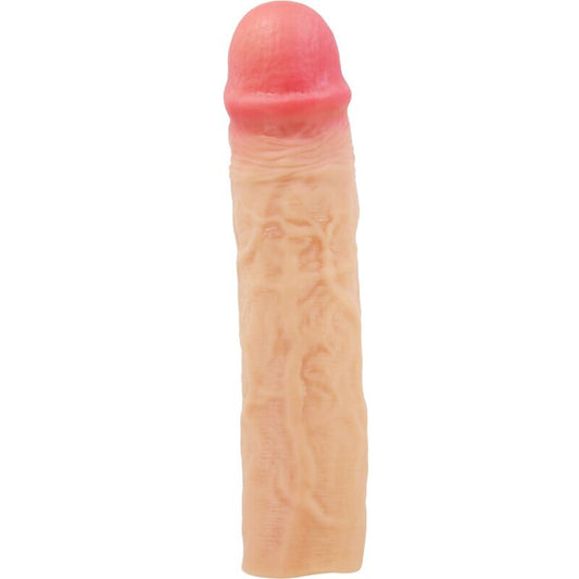 Derek Penis Sleeve With 7.6 Cm Extension Flesh | Niks.fi verkkokauppa