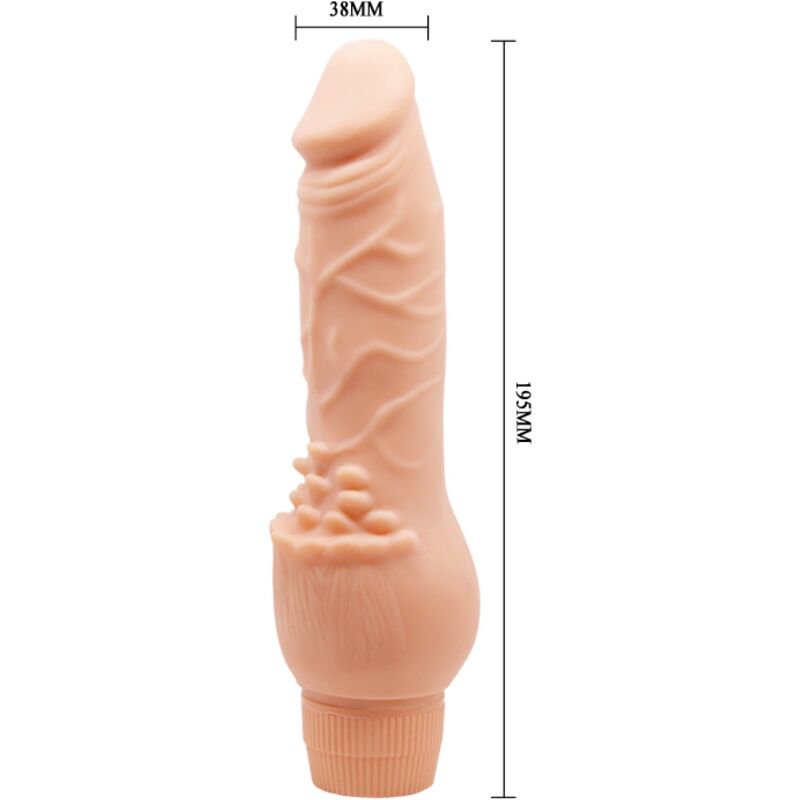 Barbara Realistic Vibrator 19.5 Cm Flesh | Niks.fi verkkokauppa