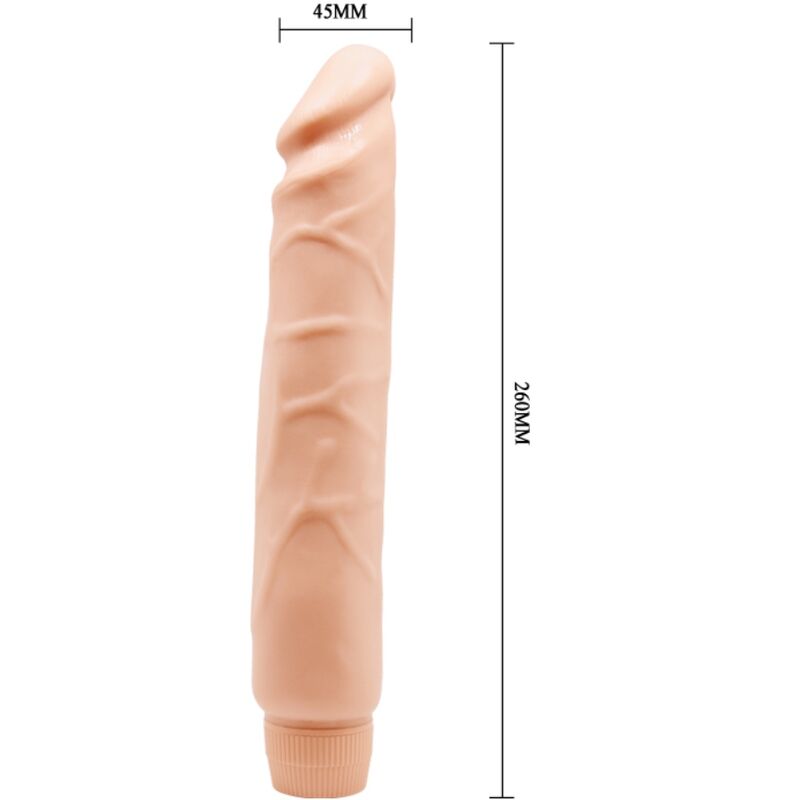Jack Realistic Vibrator 26 Cm Flesh | Niks.fi verkkokauppa