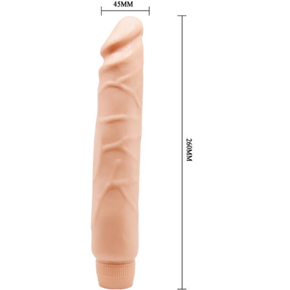 Jack Realistic Vibrator 26 Cm Flesh | Niks.fi verkkokauppa