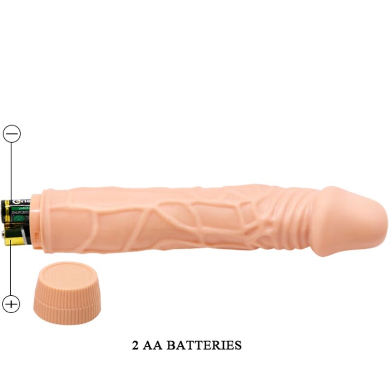 Bob Realistic Vibrator 22.5 Cm Flesh | Niks.fi verkkokauppa