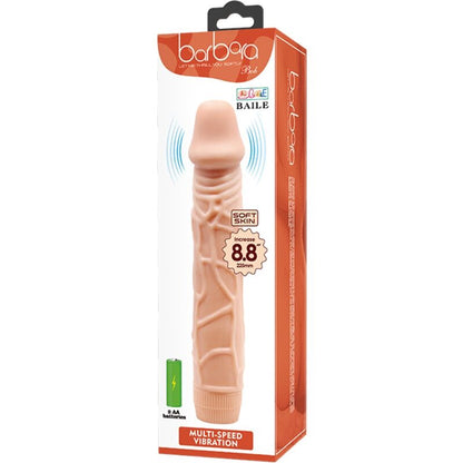 Bob Realistic Vibrator 22.5 Cm Flesh | Niks.fi verkkokauppa