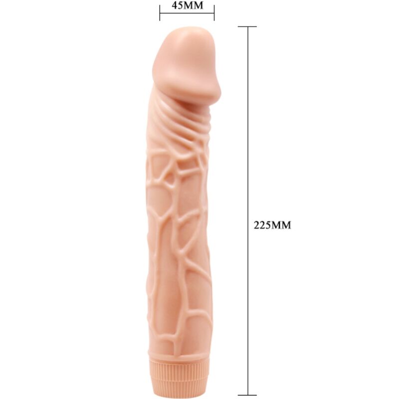 Bob Realistic Vibrator 22.5 Cm Flesh | Niks.fi verkkokauppa