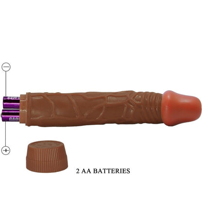Bob Realistic Vibrator 22.5 Cm Mulatto | Niks.fi verkkokauppa
