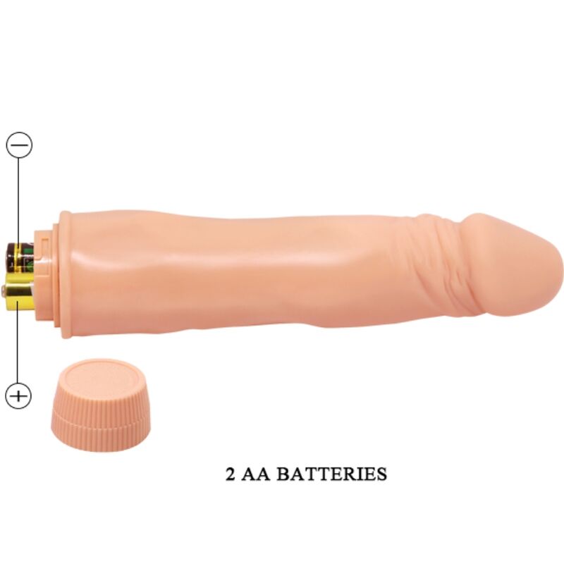 Dwarf Realistic Vibrator 21 Cm Flesh | Niks.fi verkkokauppa