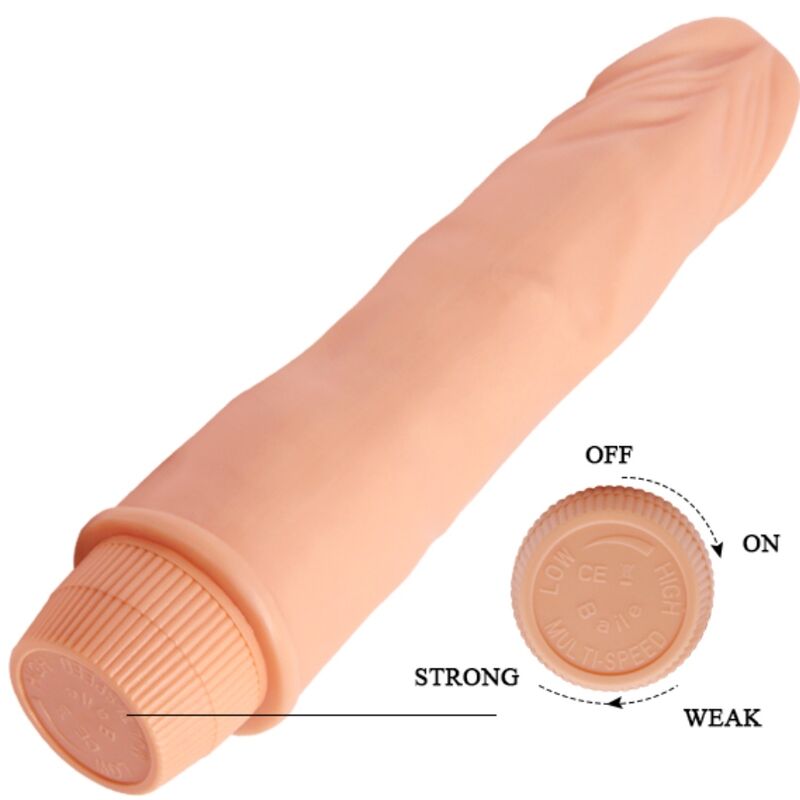 Dwarf Realistic Vibrator 21 Cm Flesh | Niks.fi verkkokauppa