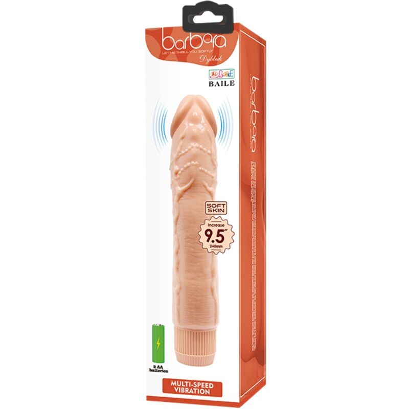 Dybbuk Realistic Vibrator 24 Cm Flesh | Niks.fi verkkokauppa