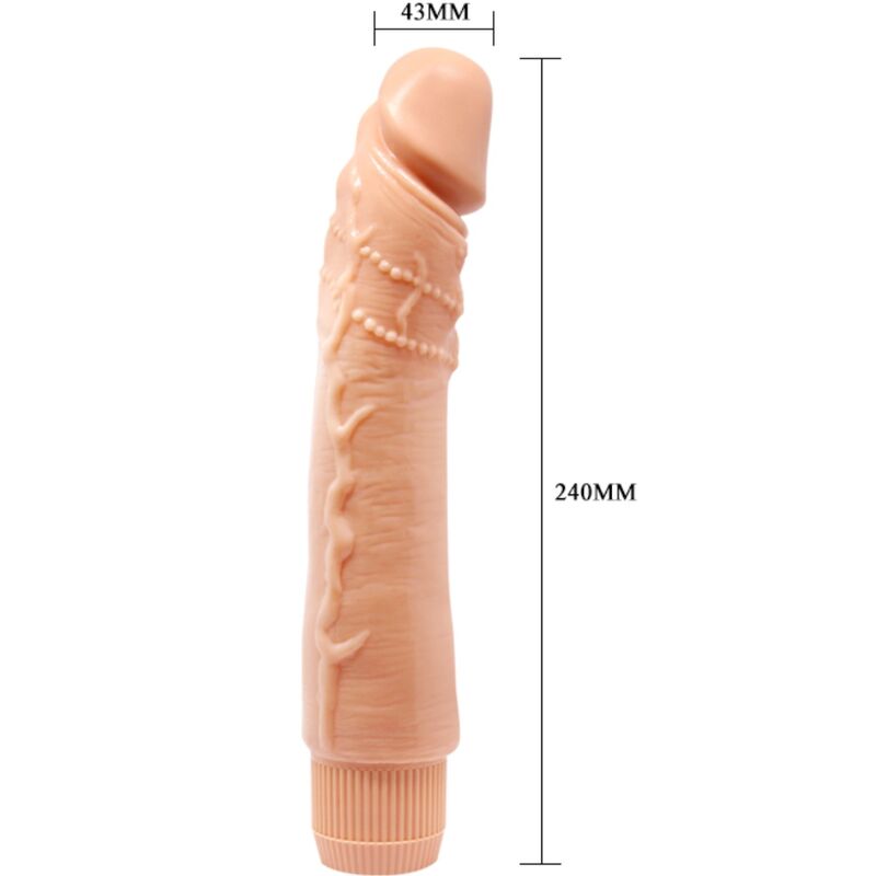 Dybbuk Realistic Vibrator 24 Cm Flesh | Niks.fi verkkokauppa