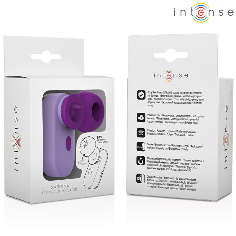 Intensesabrina Clit Stimulator Purple | Niks.fi verkkokauppa