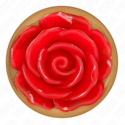 Kinkpink Gold Anal Plug With Red Rose S | Niks.fi verkkokauppa
