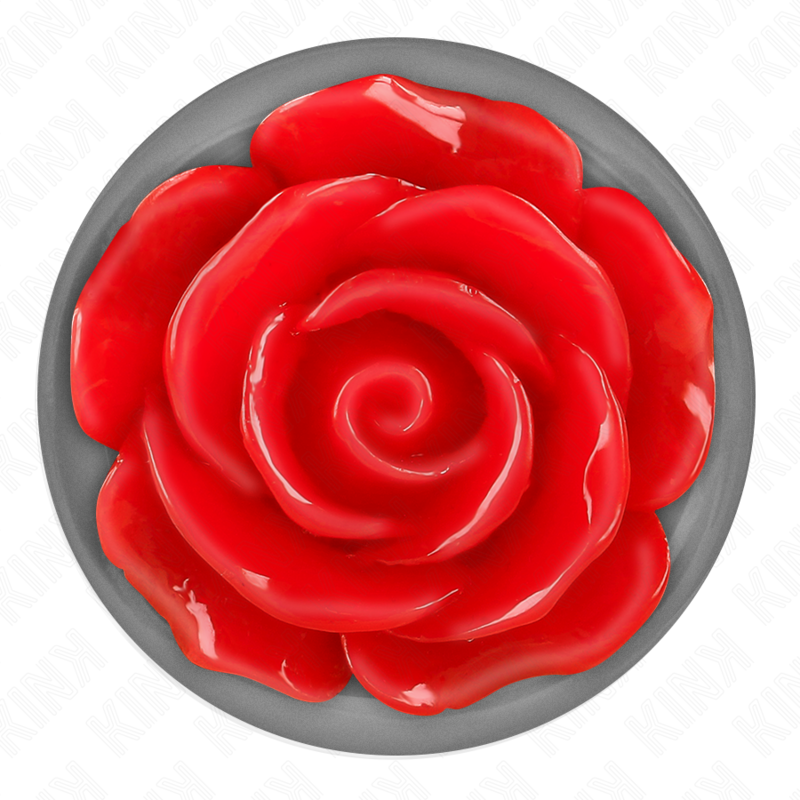 Kinkplug Anal Rose Red Size M | Niks.fi verkkokauppa