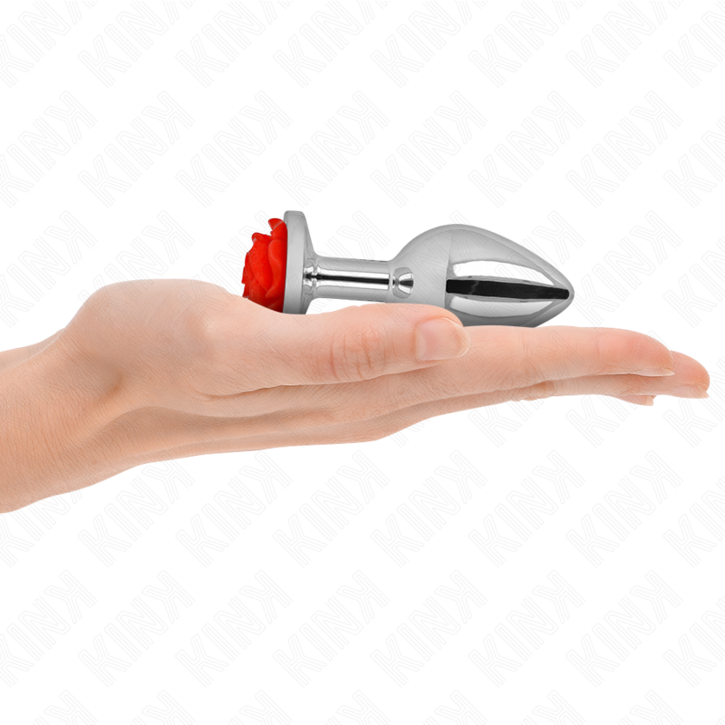 Kinkplug Anal Rose Red Size M | Niks.fi verkkokauppa