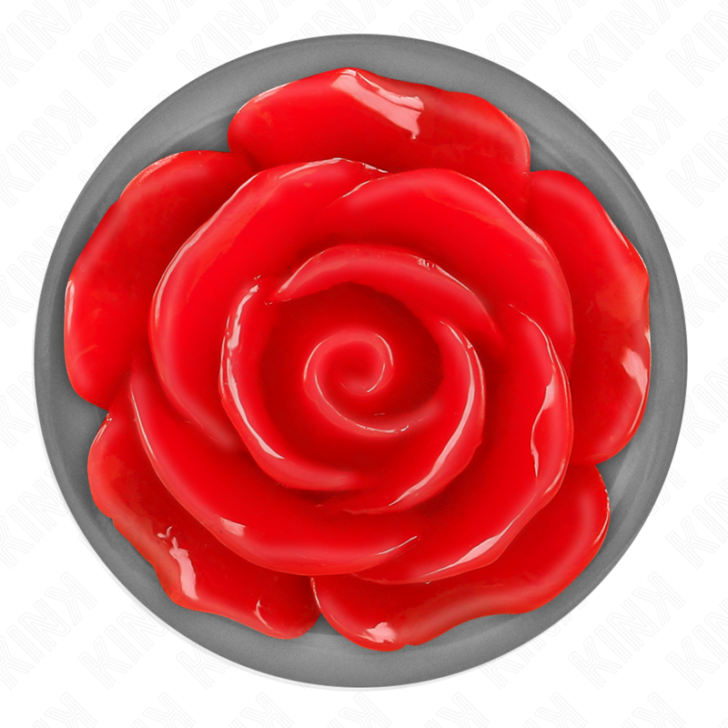 Kinkplug Anal Rose Red Size L | Niks.fi verkkokauppa