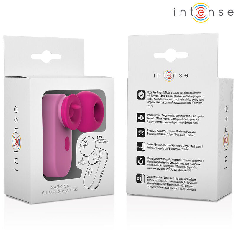 Intensesabrina Clit Stimulator Pink | Niks.fi verkkokauppa