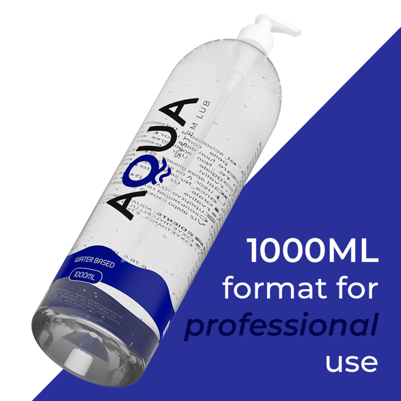 Aqua Qualitywater Based Lubricant 1000 Ml | Niks.fi verkkokauppa