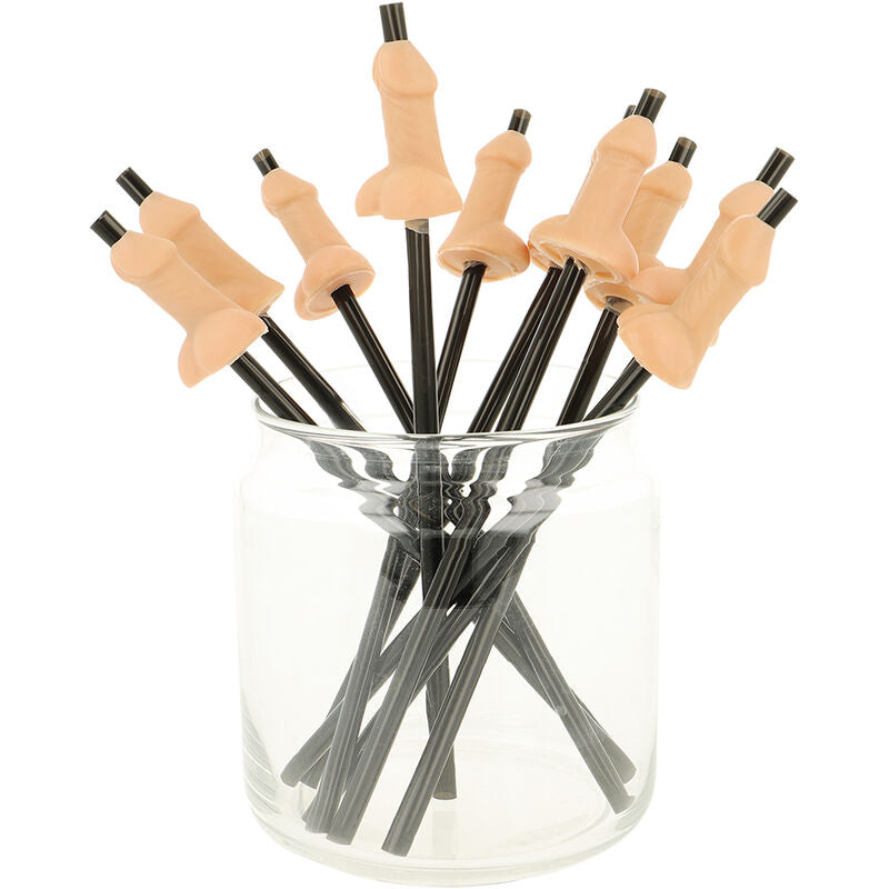 Diablo Picantebag Of 10 Natural Penis Straws | Niks.fi verkkokauppa