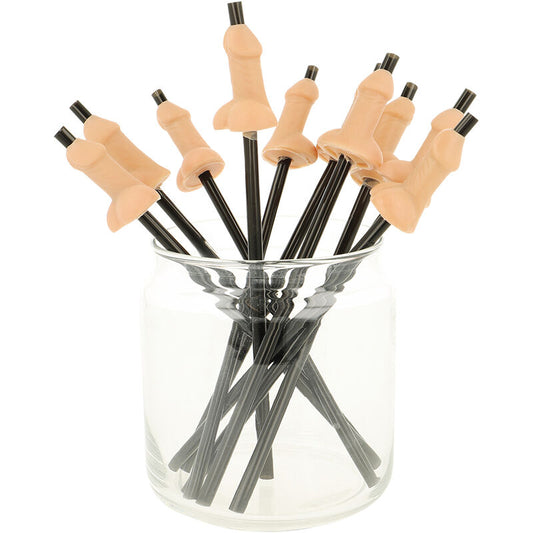 Diablo Picantebag Of 10 Natural Penis Straws | Niks.fi verkkokauppa