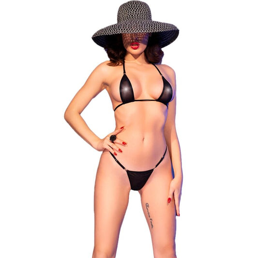 Chilirosecr 4840 Micro Bikini Black S/M | Niks.fi verkkokauppa