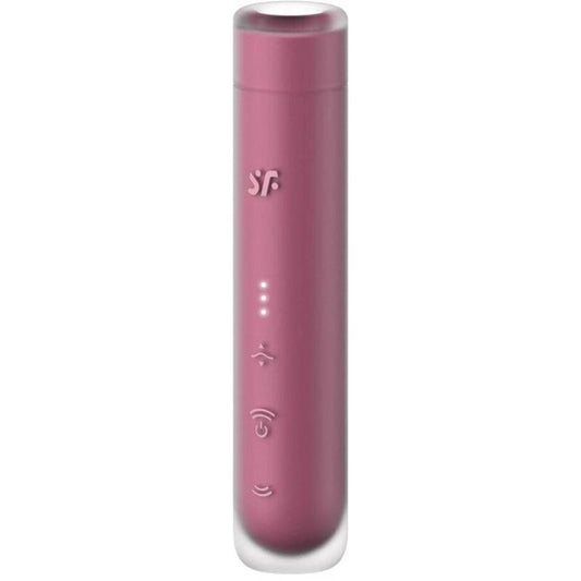 Satisfyerfirst Kiss Wave Clitoris Stimulator Garnet | Niks.fi verkkokauppa