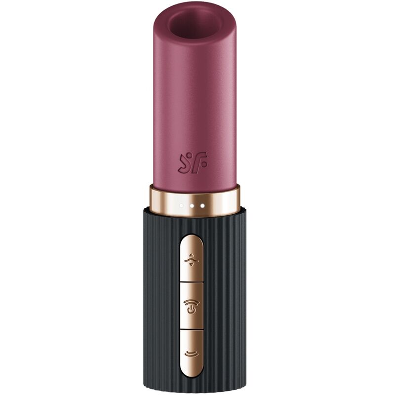 Satisfyerpro 2 Kiss Wave Clitoris Stimulator Garnet / Black | Niks.fi verkkokauppa