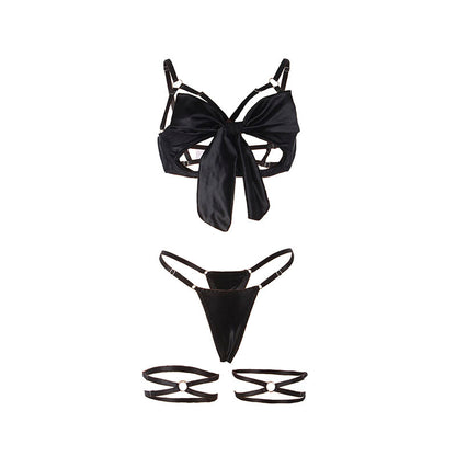 Subblime955205 Bra Set With Adjustable Black Bow L/Xl | Niks.fi verkkokauppa